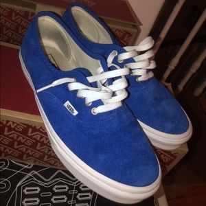 blue suede vans